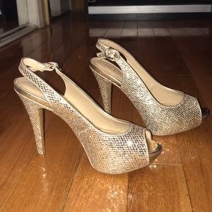 Aldo Silver Gold Platforms